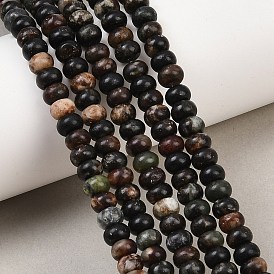 Природного биотита нитей бисера, рондель