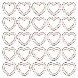 200 шт. соединительные кольца в тибетском стиле, без кадмия и без свинца, сердце