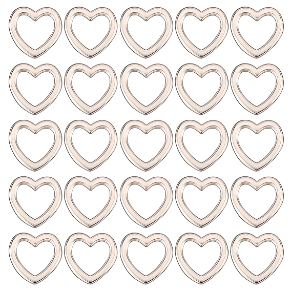 200 шт. соединительные кольца в тибетском стиле, без кадмия и без свинца, сердце