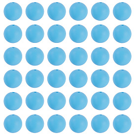 50 шт. Экологически чистые силиконовые бусины пищевого качества, фокусные бусы, круглые