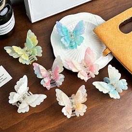 Butterfly Acrylic Claw Hair Clips, Hair Accessories for Women & Girls