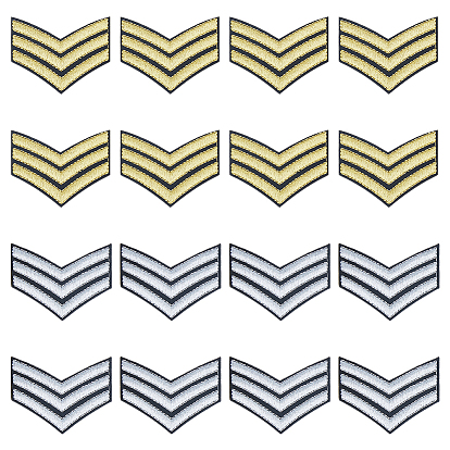 16 ПК 2 стили компьютеризированная ткань для вышивки самоклеющиеся пластыри, наклеить патч, аксессуары для костюма, аппликация