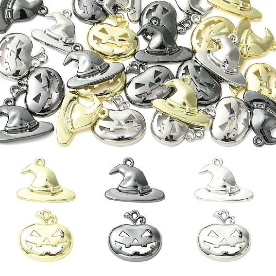 30шт. 6 стили, тематика Хэллоуина, подвески из сплава