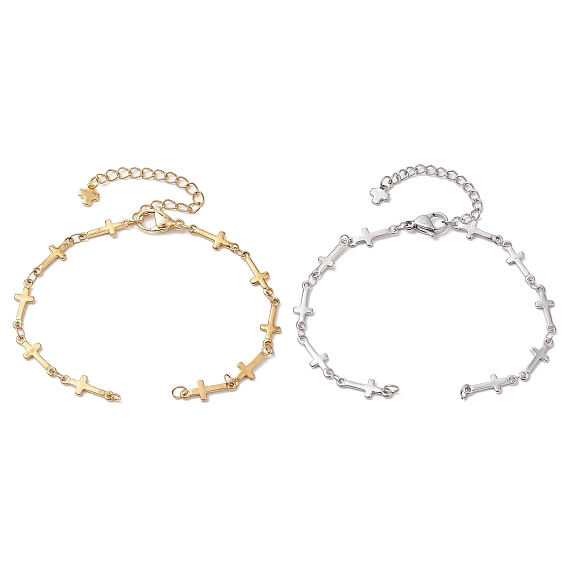 304 изготовление браслетов из цепочек с поперечными связями из нержавеющей стали