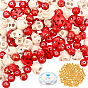 DIY Halloween Theme Bracelet Making Kits, Including Synthetic Turquoise Beads, Glass Seed, Skull Synthetic Magnesite Beads, ABS Plastic Beads, Elastic Crystal Thread