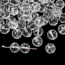 K9 Glass, K9 Glass, Imitation Austrian Crystal Beads, Grade AAA, Faceted, Round