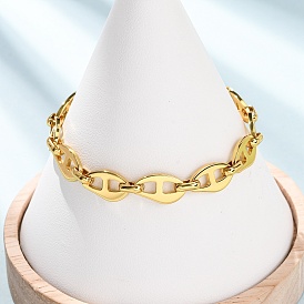 304 Браслеты из нержавеющей стали с морской цепочкой для женщин