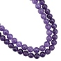 Natürlichen Amethyst Perlen Stränge, Runde
