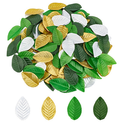 640шт 4цвета полиэстер искусственный лист, Новогоднее украшение