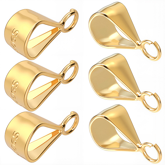 6шт. 925 серебряные трубчатые дужки, петля под залог, с печатью s925, 1 с тканью для полировки ПК