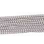 304 Stainless Steel Curb Chains, Soldered, 1x0.8x0.3mm