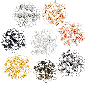 520шт 8 цвета железные защелки на дужках