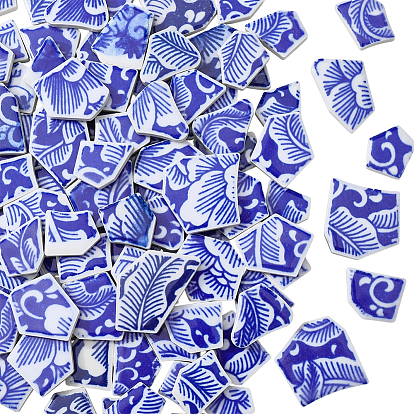 500G Porcelain Mosaic Tiles, for DIY Mosaic Art Crafts, Picture Frames and More