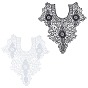 Embroidered Floral Lace Collar, Neckline Trim Clothes Sewing Applique Edge