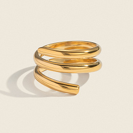 304 Stainless Steel Finger Rings for Women