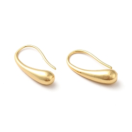 Brass Teardrop Dangle Earrings for Women