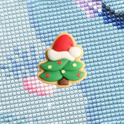 Christmas Diamond Painting Magnet Cover Holders, Silicone Locator, Positioning Tools