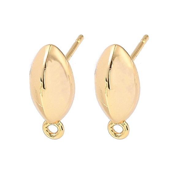 Изделия из латуни, овальные, без никеля , с петлей