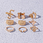 European and American Fashion Metal Ring Set - Vintage Animal Ring for Women.