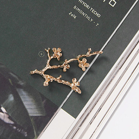 Alloy Cabochons, Hair Accessories, Flower Branch