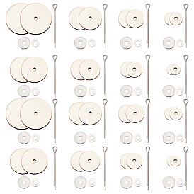 8наборы 8 стили деревянные и железные куклы для игрушек, аксессуары для самостоятельного изготовления