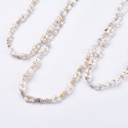Spiral Shell Necklaces