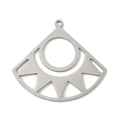 201 подвески из нержавеющей стали, лазерная резка, очарование солнца, анти-тускнение