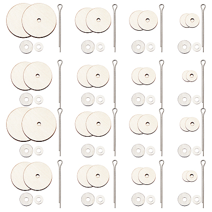 8наборы 8 стили деревянные и железные куклы для игрушек, аксессуары для самостоятельного изготовления