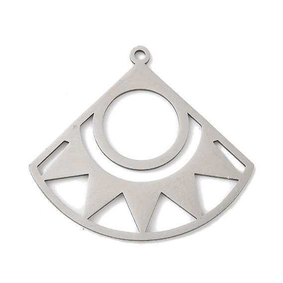 201 подвески из нержавеющей стали, лазерная резка, очарование солнца, анти-тускнение