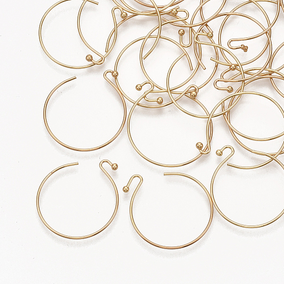 Латунные крючки для сережек