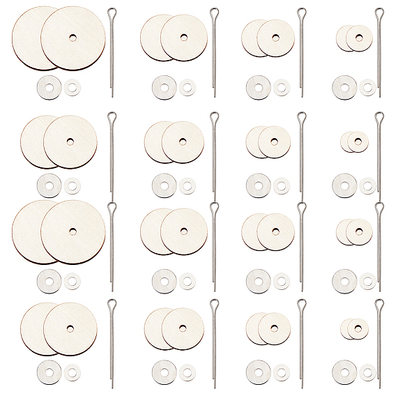 8наборы 8 стили деревянные и железные куклы для игрушек, аксессуары для самостоятельного изготовления