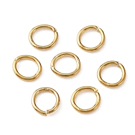 304 Stainless Steel Open Jump Rings, Round