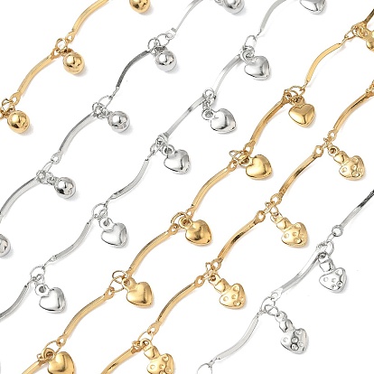 304 звеньевая цепь из нержавеющей стали с подвесками, пайки, с катушкой, ионное покрытие (ip)