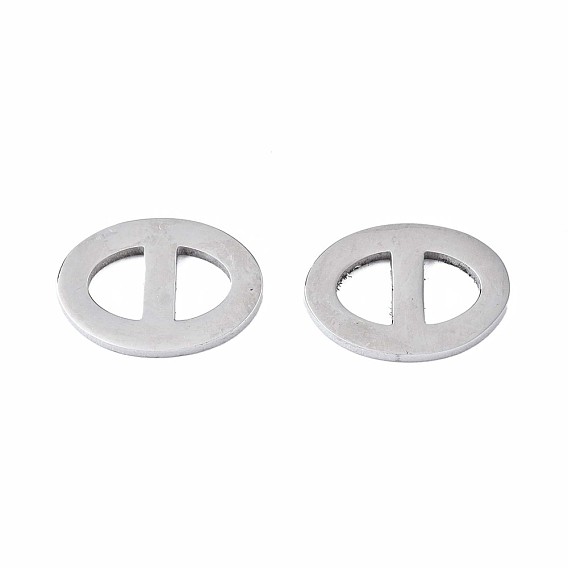 201 Stainless Steel Links Connectors, Oval
