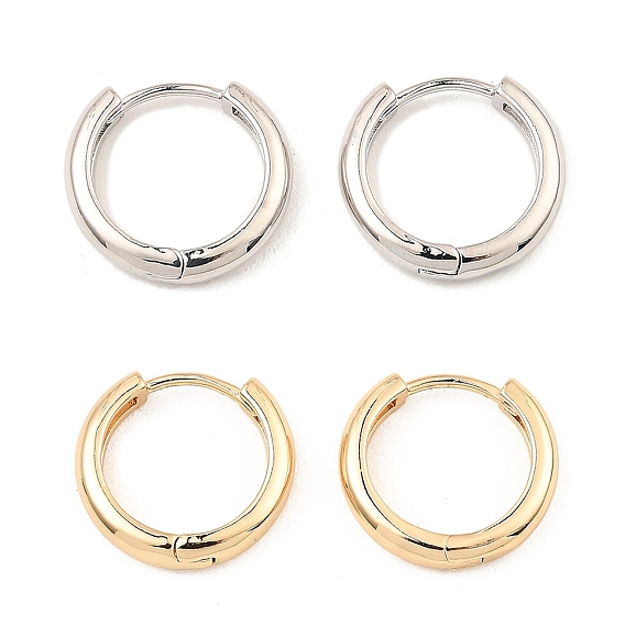 Латунные английском замке Серьги-кольца