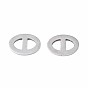 201 Stainless Steel Links Connectors, Oval