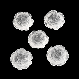 Стеклянные бусины, цветок