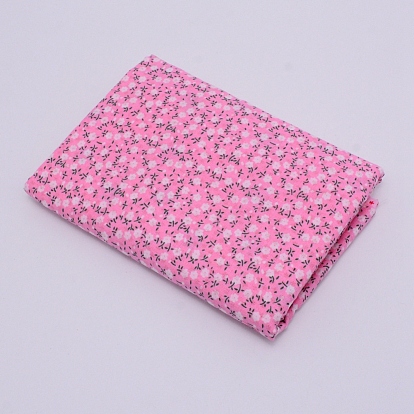 Flower Print Cotton Fabric, for Patchwork, Sewing Tissue to Patchwork