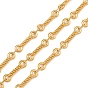5M 304 Stainless Steel Twisted Link Chains, Soldered, with Spool, Ion Plating(IP)