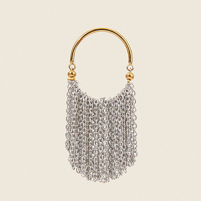 304 женские кольца-кисточки из нержавеющей стали