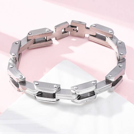 304 браслеты-цепочки из нержавеющей стали для женщин и мужчин