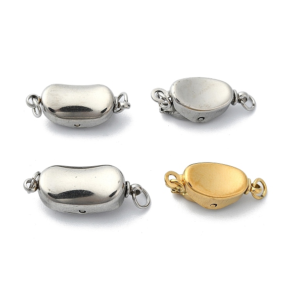 Ионное покрытие (ip) 304 застежки из нержавеющей стали, с целью перехода в кольце, овальные