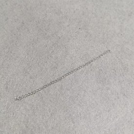 925 Extensor de cadena de eslabones de plata esterlina