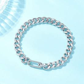 Латунные кубинские звенья цепочек браслеты для мужчин и женщин