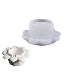 Силиконовые формы для подставки под пищевые продукты, формы для литья смолы, цветок