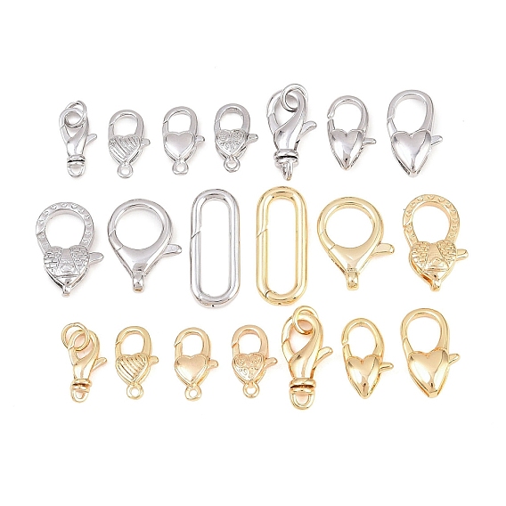 Brass Lobster Claw Clasps