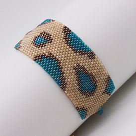 Bohemian Leopard Miyuki Beaded Handmade Bracelet - Minimalist Fashion Trend