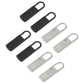 Zinc Alloy Replacement Zipper Pull Tabs, for Suitcase, Bag
