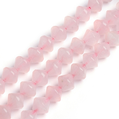 Naturel a augmenté perles de quartz brins, Toupie