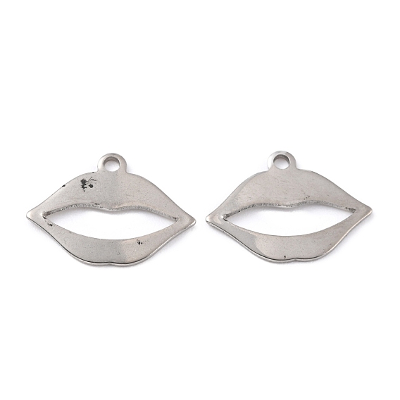 201 Stainless Steel Pendants, Lip